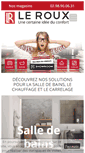 Mobile Screenshot of espace-leroux.fr